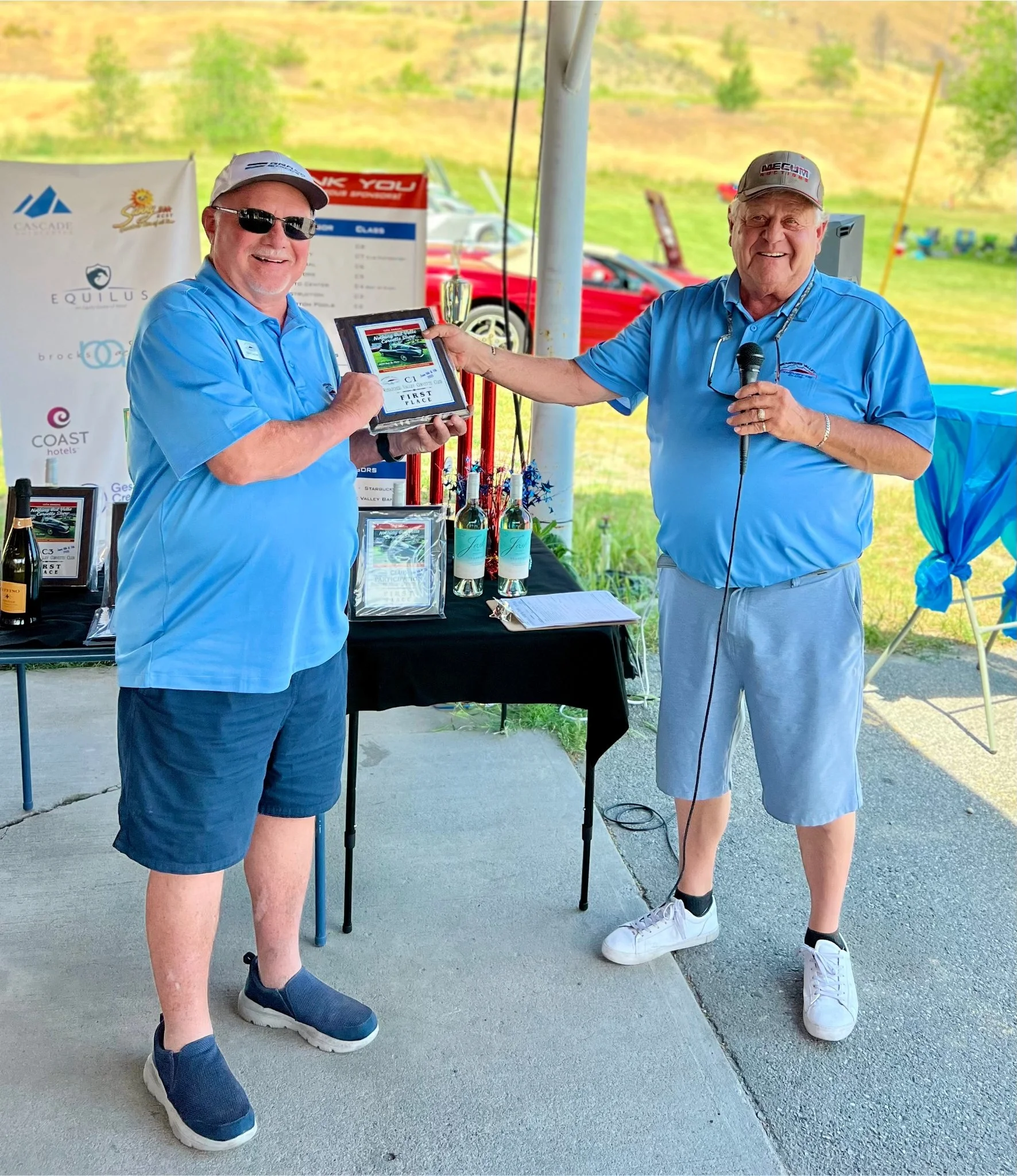 C-1 & Resto Mod First Place Joel & Rhonda Frank