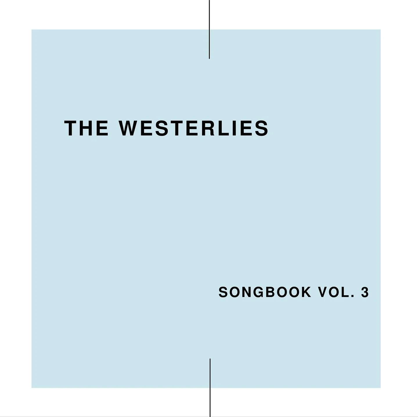 New EP from @westerliesmusic out today!
Songbook, Vol. 3 &mdash; this one was a special one to make. Recorded live in-the-round, surrounded by our hometown community at Westerlies Fest. Songs by friends and collaborators who inspire us endlessly. 

G