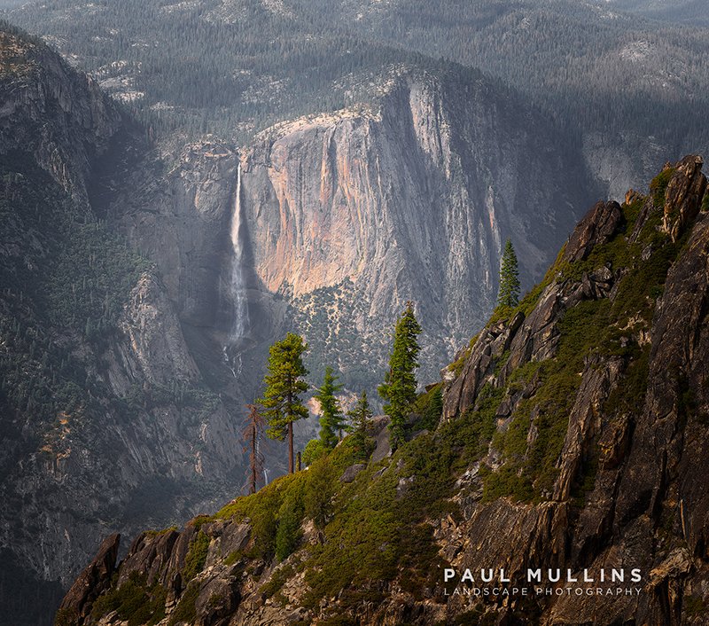 Yosemite Falls from Taft Point