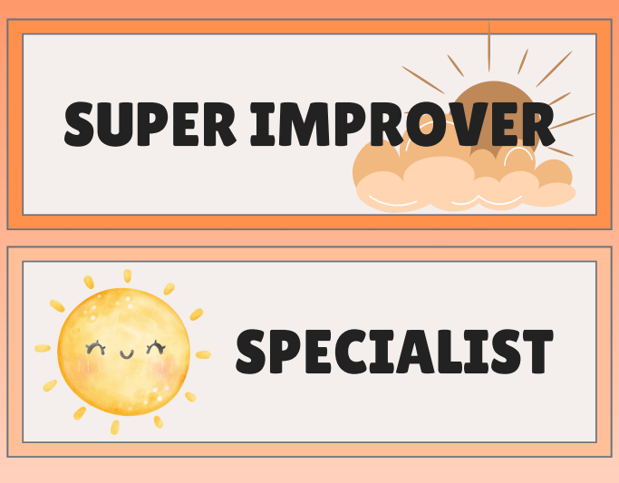 Super Improver | Level Up Classroom Management System | Positive Behavior & Reinforcement | Behavior Management | PBIS | Elementary Classroom