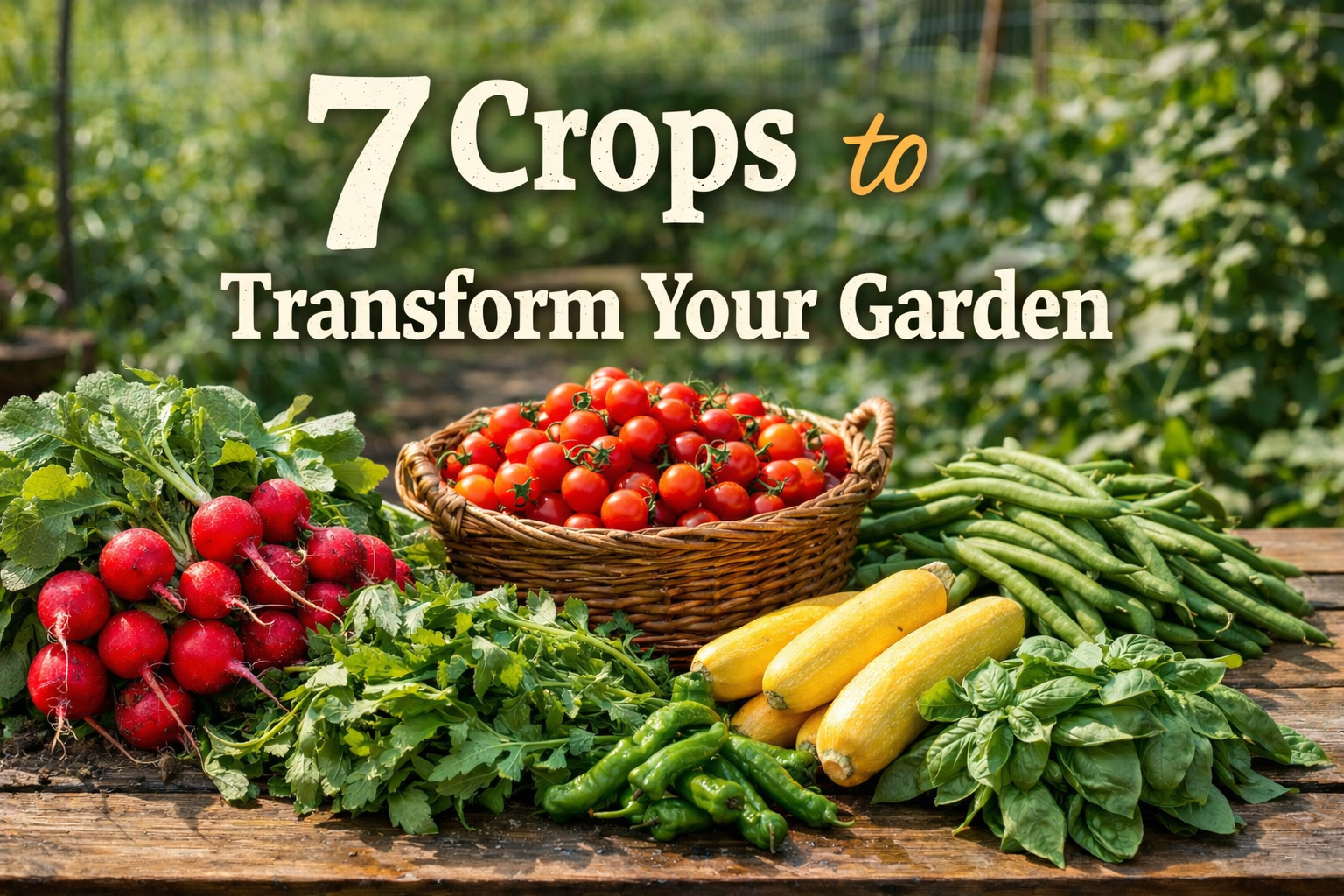 7 Reliable Crops That Will Transform Your Garden This Season