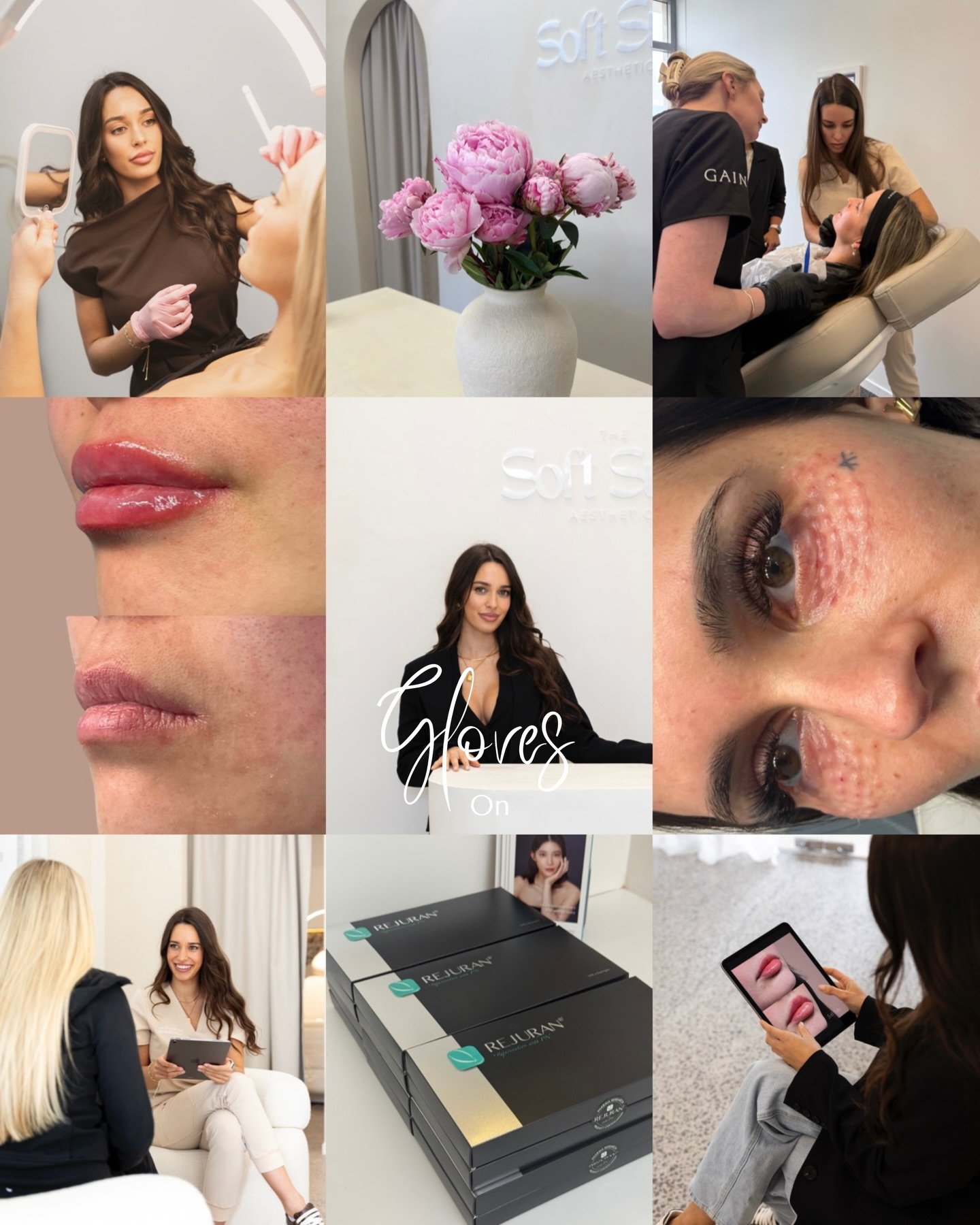 Gloves on: nursing + making my clients look and feel gorg ✨
Gloves off: dogs, beach, and everything in between 🤍