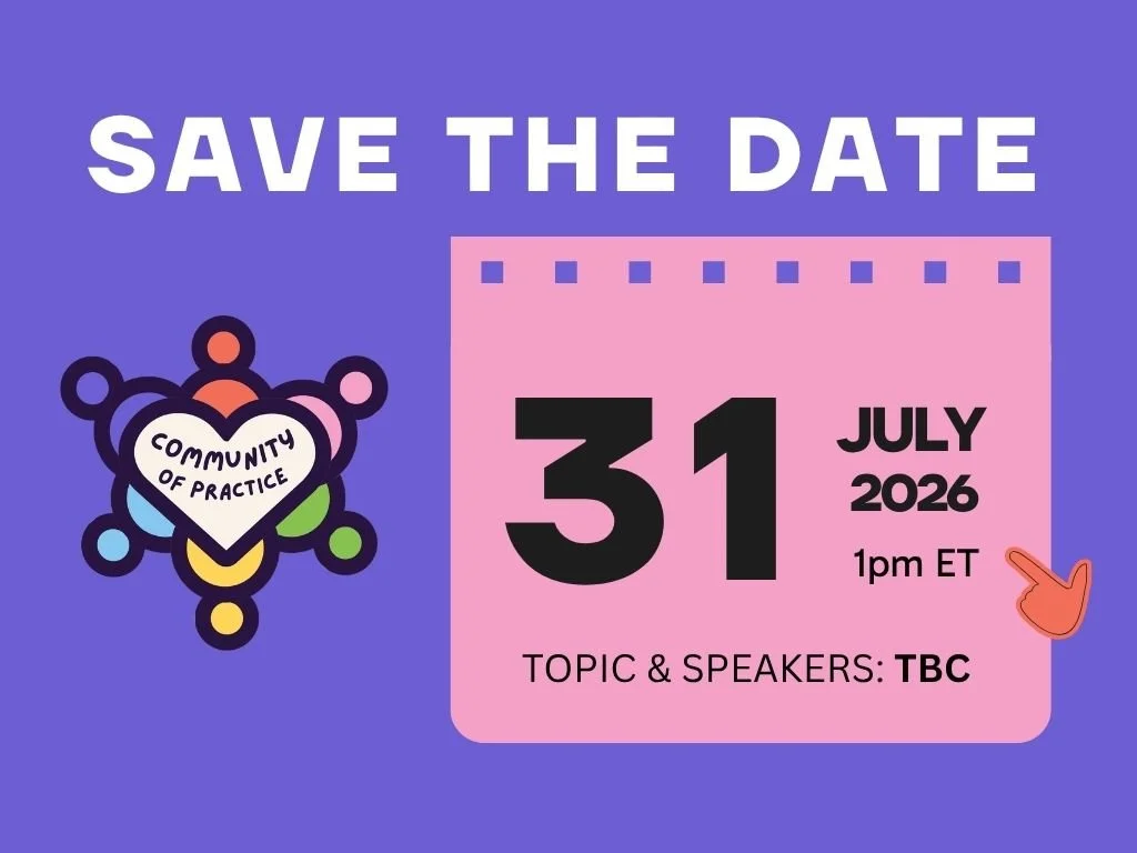 The next Community of Practice Gathering