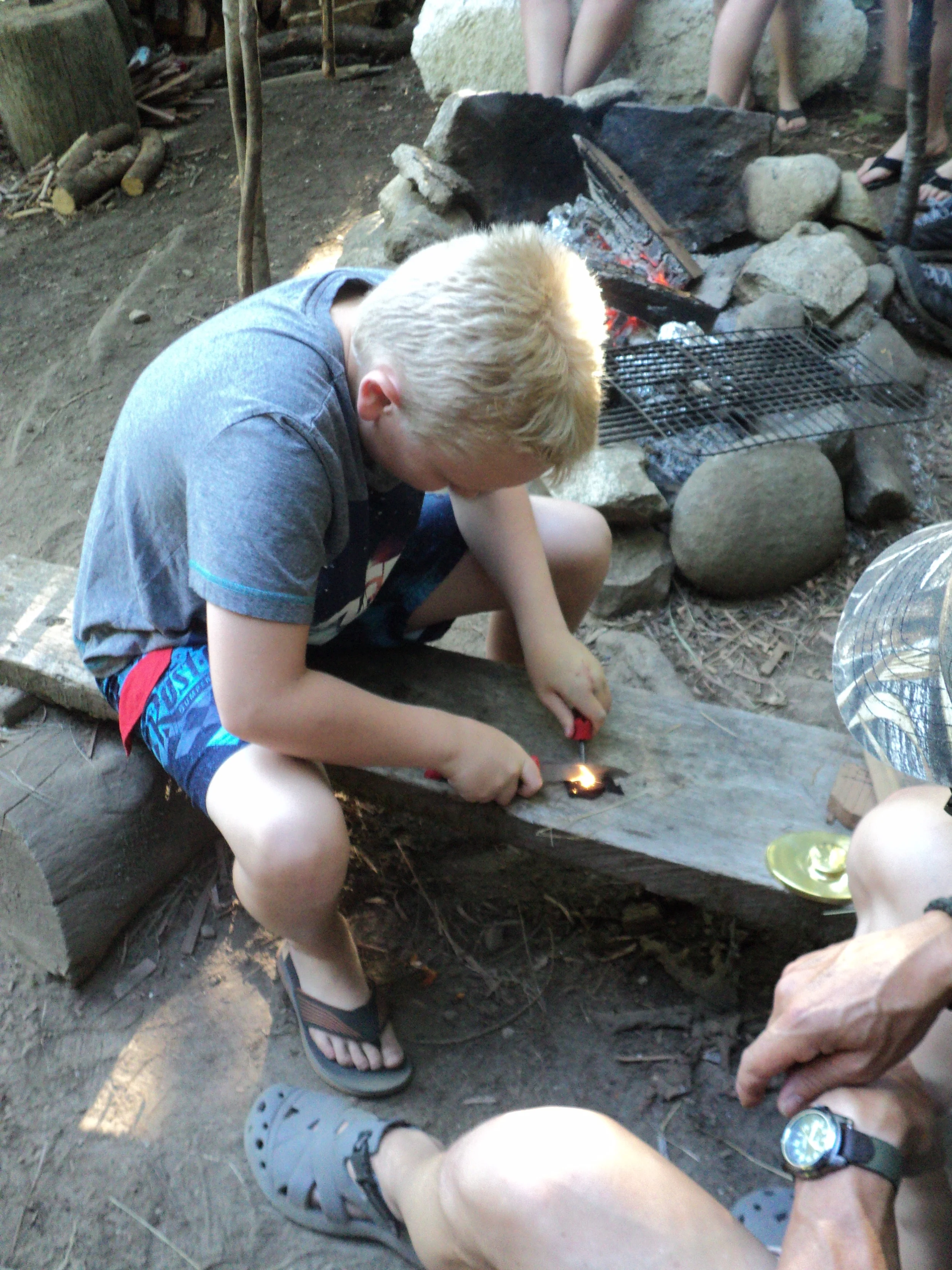 Learning to make fire without matches