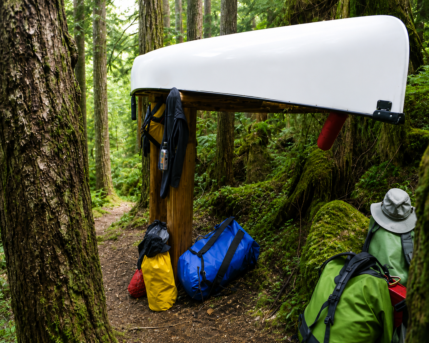 Portaging the qathet Canoe Route: The Easiest Way to Carry Your Canoe and Gear