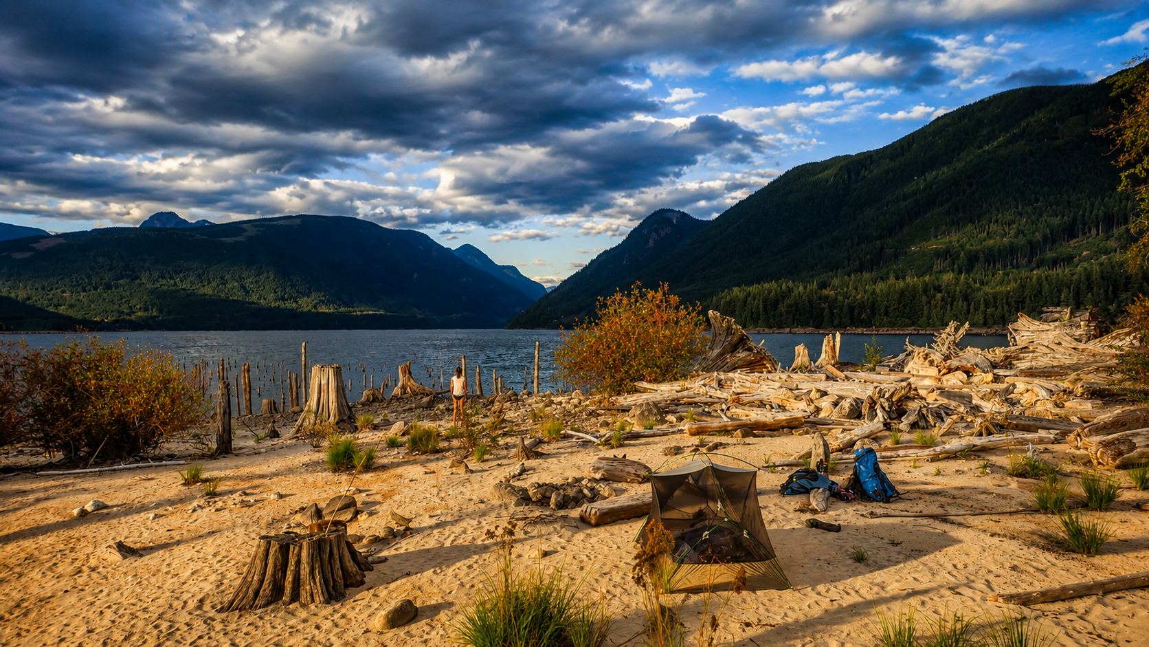 Sleep Beneath the Cedars: The Campsites That Make the qathet Canoe Route So Special