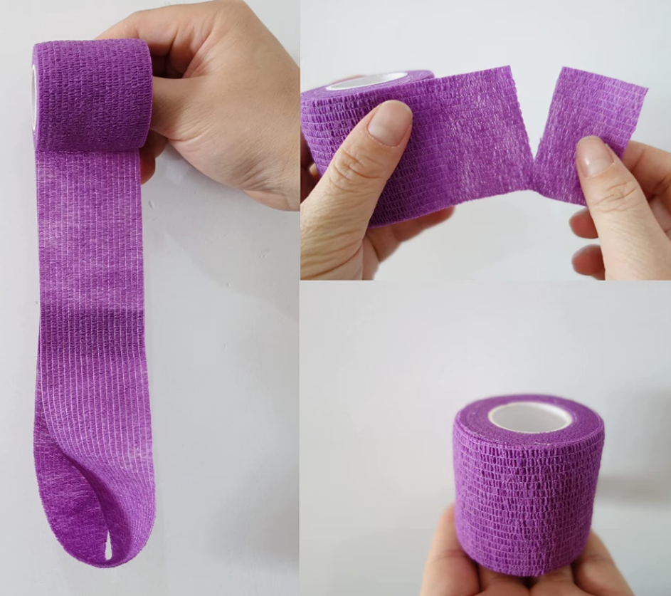 Ways to use cohesive wrap
