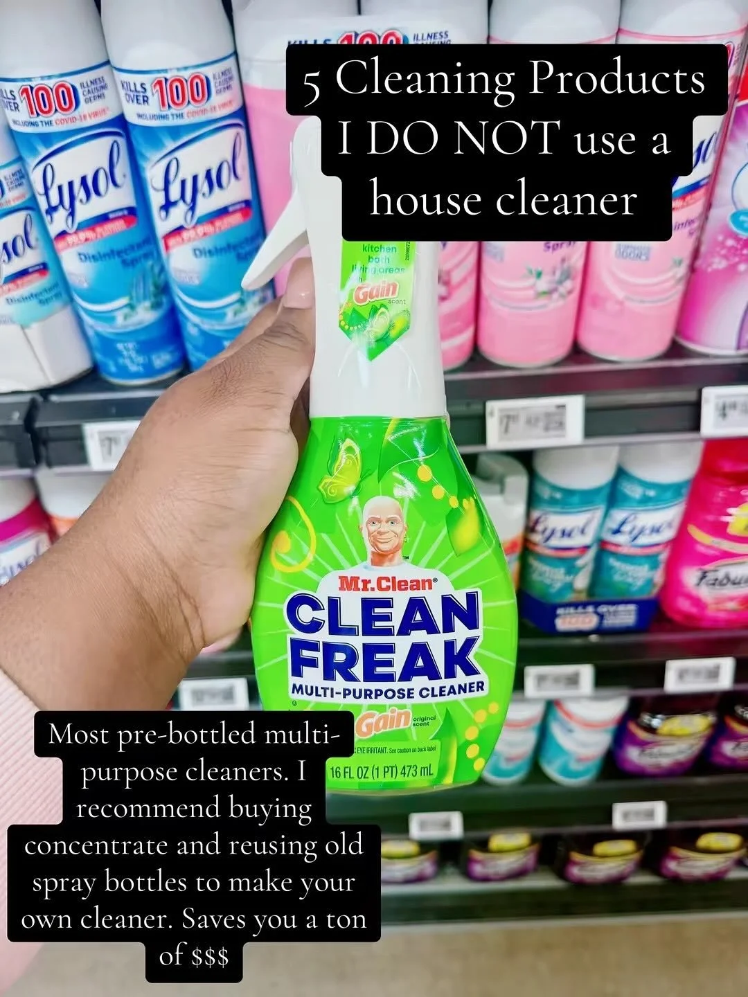 5 Cleaning Products I DO NOT Use as a House Cleaner. 

#ColoradoSprings #housecleaner #cleaningtips #smallbuisness