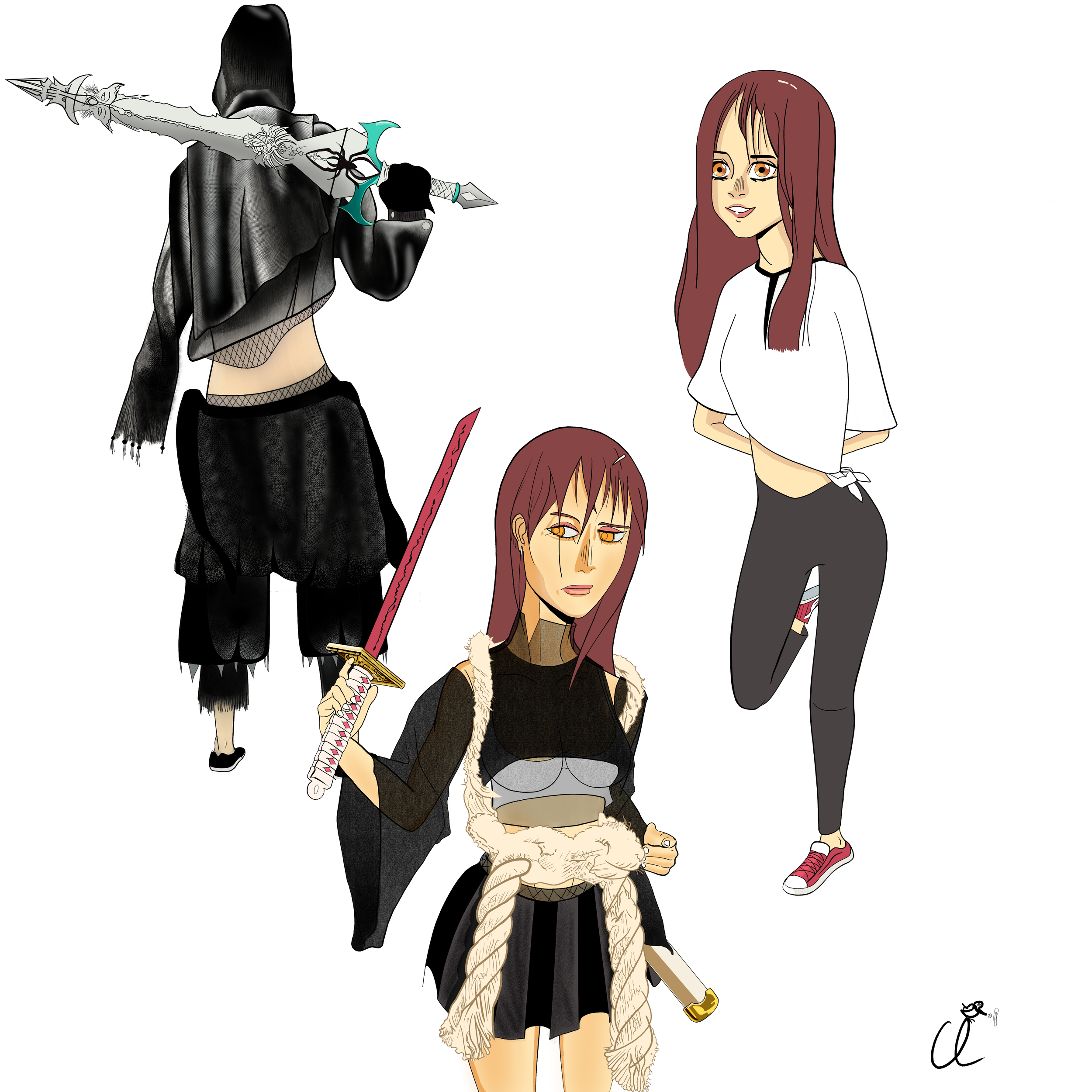 Bunnell_6_Maya, Zoey, and another character.png