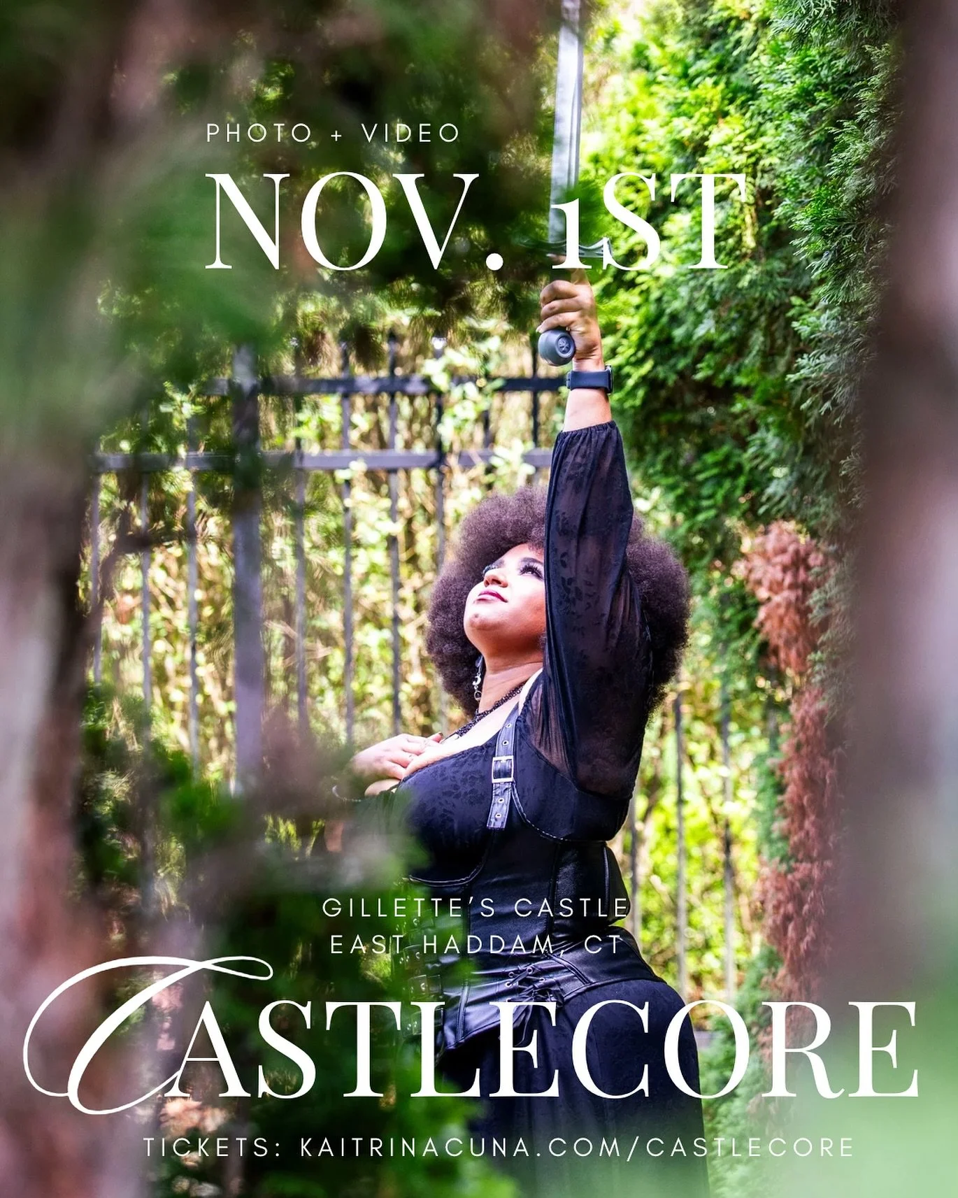 We are hosting a CastleCore photo and film shoot at Gillette Castle in East Haddam! Don your favorite fantasy garb and meet us at the Castle! Just 12 spots are available for this one!

Each Attendee will Receive:
🏰 An afternoon of Fantasy Community 