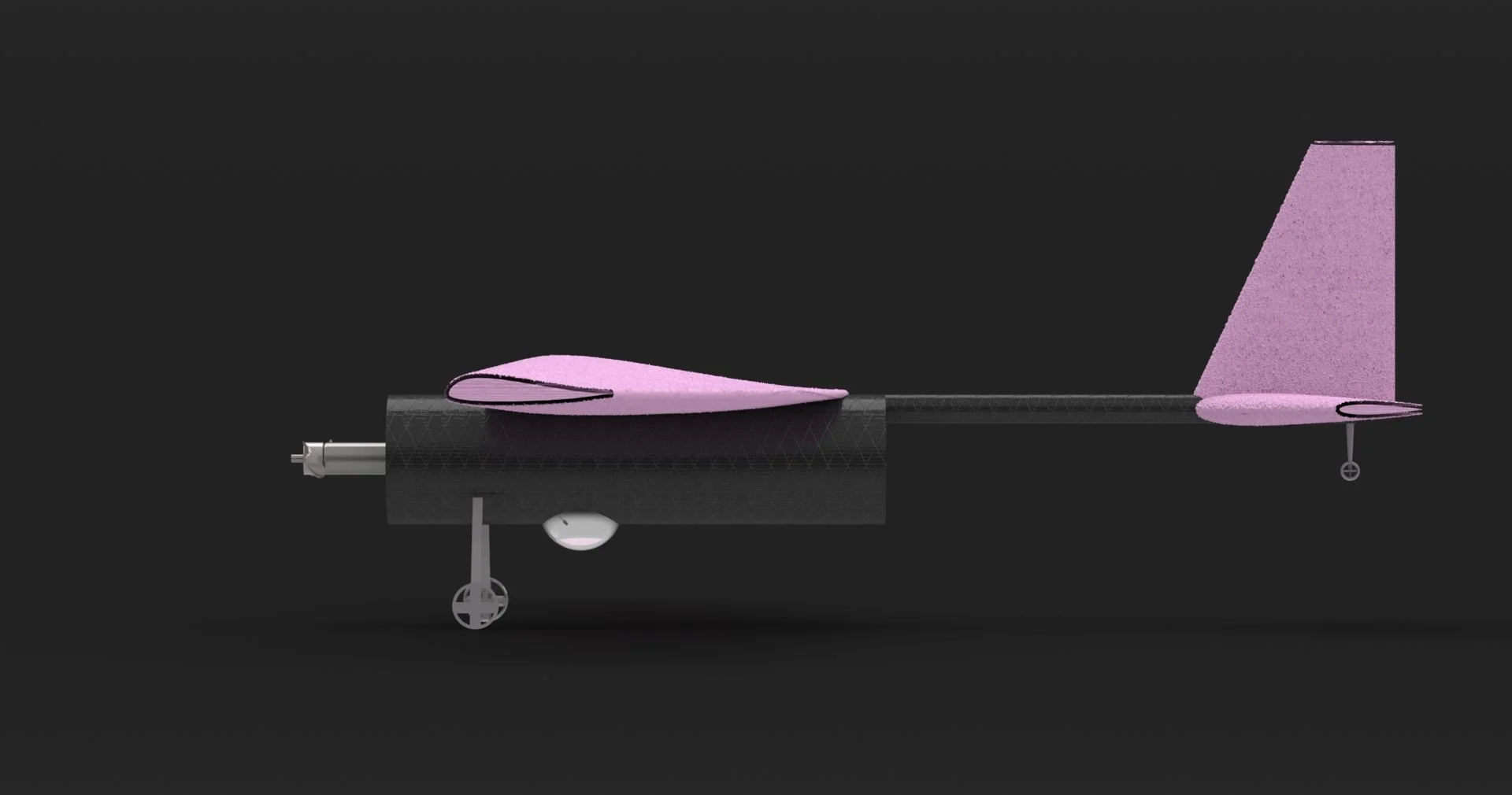 Swift Prototype (aerial observation aircraft - side view)