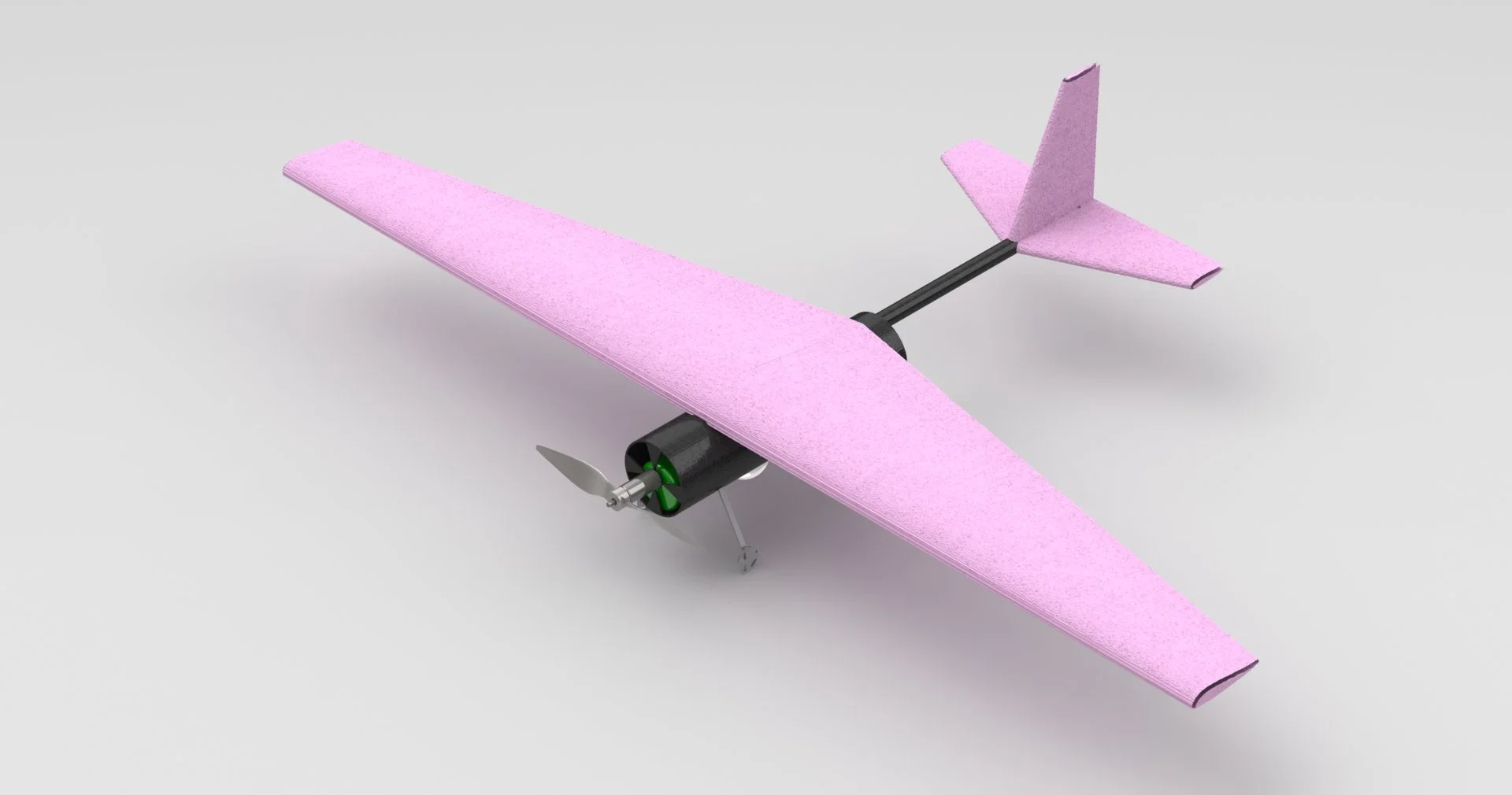 Swift Prototype (aerial observation aircraft - top iso view)