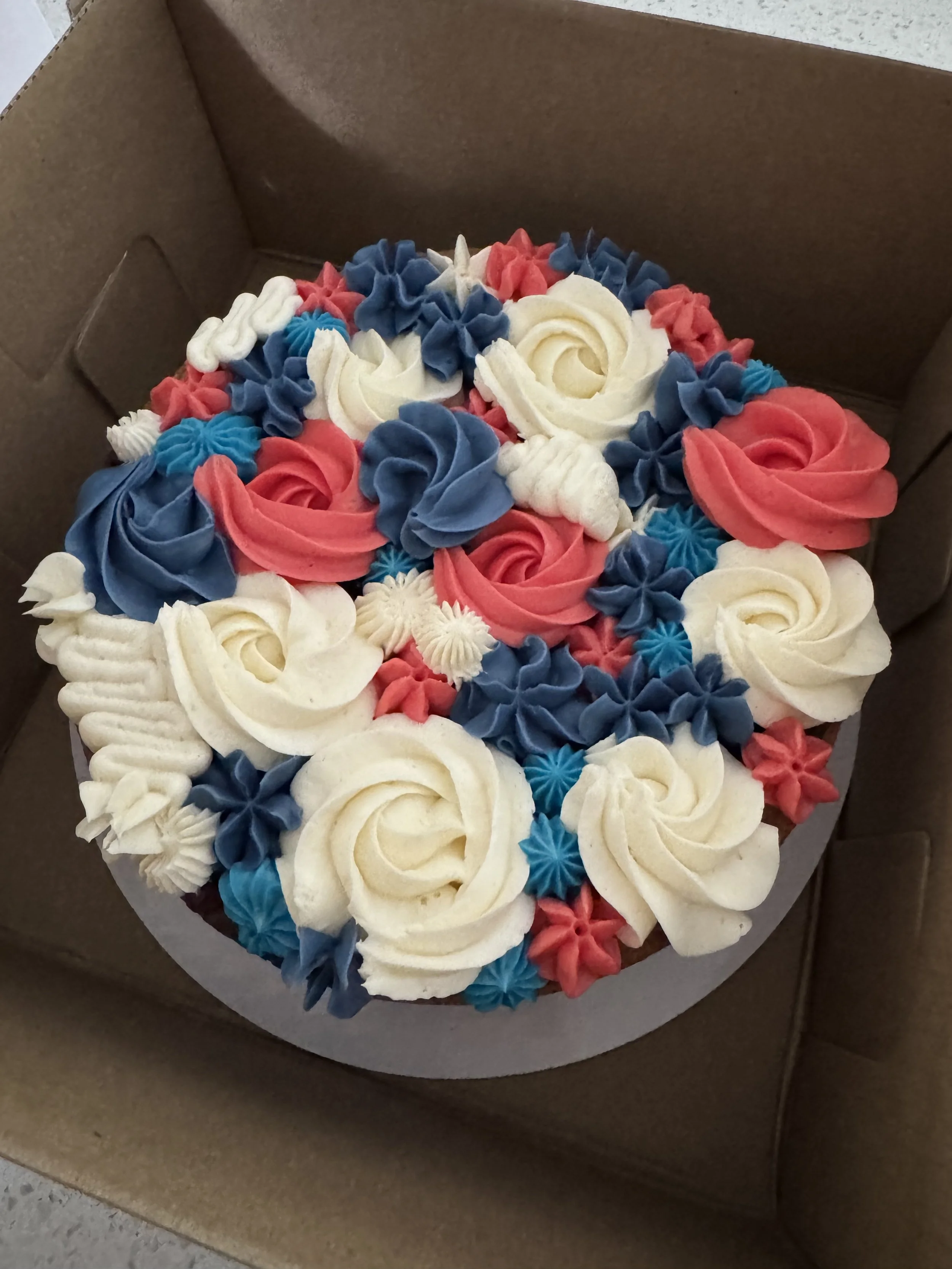 4th of July Cookie Cake