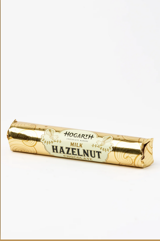 MILK HAZELNUT CHOCOLATE LOG