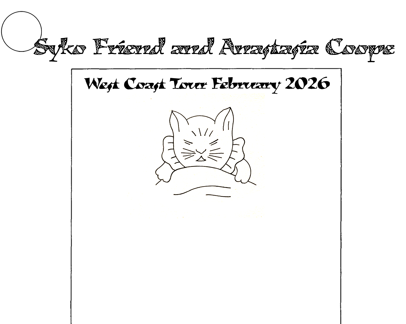 San Diego, CA : Syko Friend, Anastasia Coope