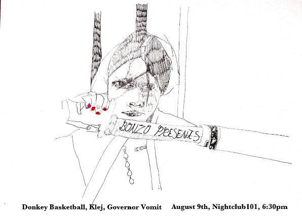 Bonzo presents: Donkey Basketball, Klej, Governor Vomit, 