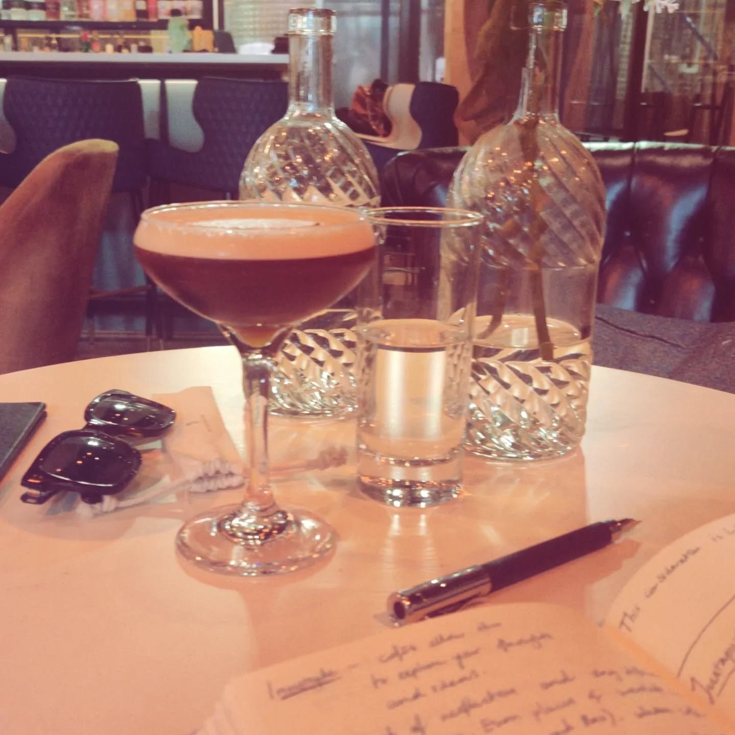 The best writing system I know: 

Espresso martini (@spiritofyork) 
@grafvonfabercastell pen and paper

👌❤️🇨🇦