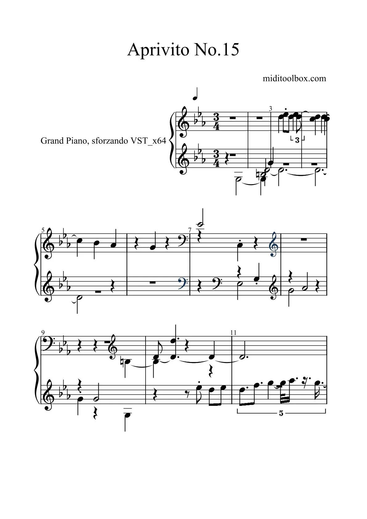 aprivito 15: Neoclassical Rubato Improvisation — Human-Performed Piano Dataset — Anti-Algorithm Training Data — Free Use