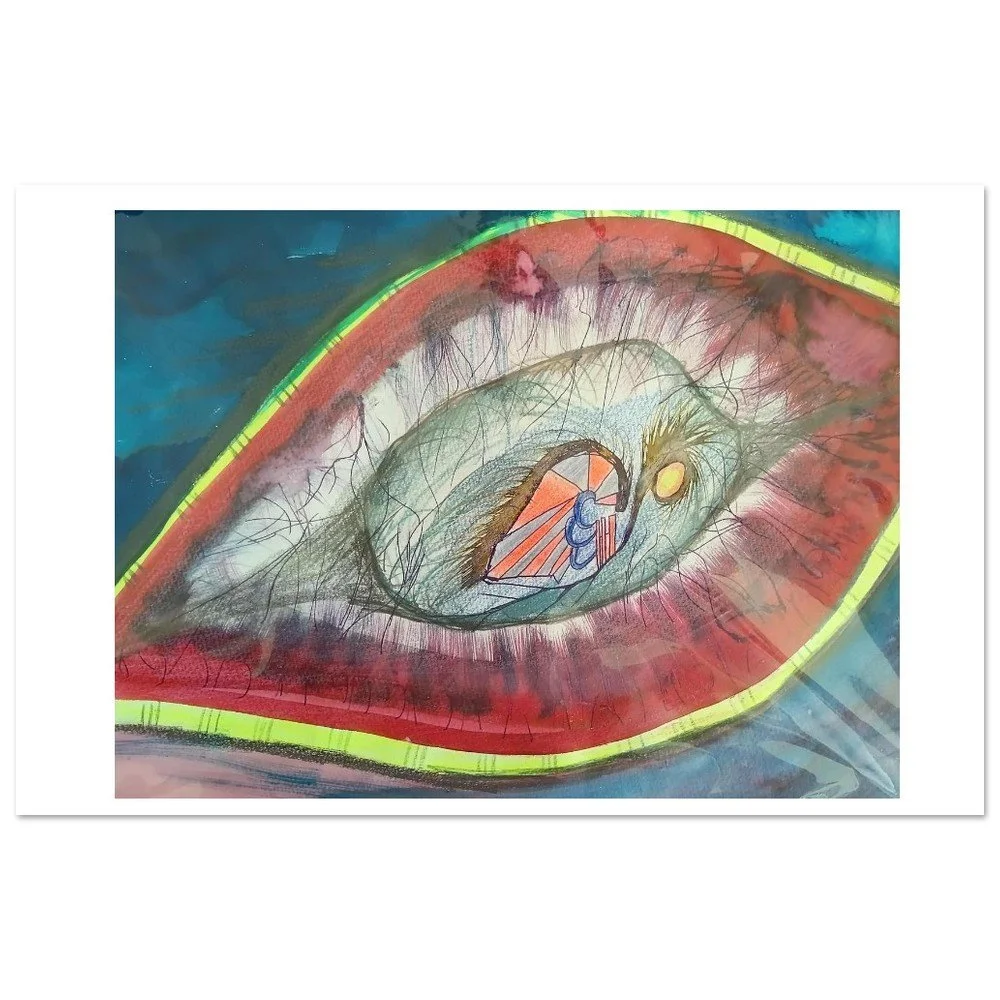 The Wonders of the Universe: Ezekiel's Eye One - Fine Art Poster 28x43  cm