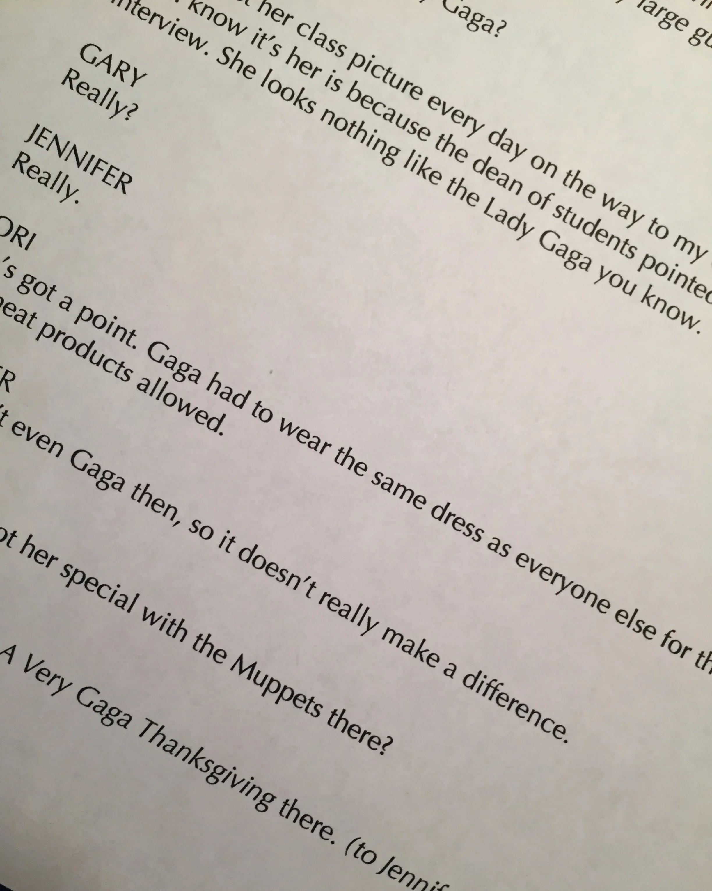 Serial Play-entry #3: You teach where?