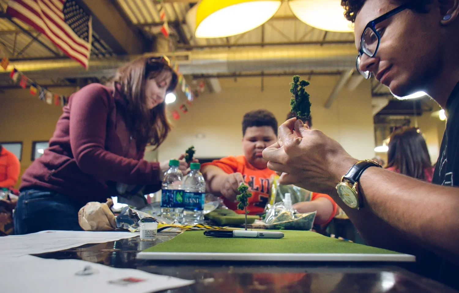 Community Engagement. Workshops and engagement plans that bring residents and youth into the design process.