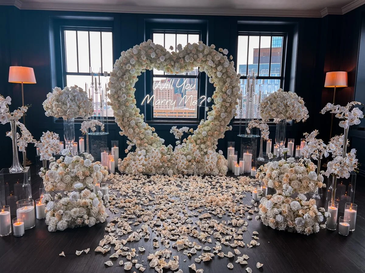 It&rsquo;s proposal season in Detroit &amp; we&rsquo;re here for it! 🤍💍

Every proposal we create is a fully customizable experience, designed to feel intimate, intentional, and unforgettable. From the d&eacute;cor details to the overall atmosphere