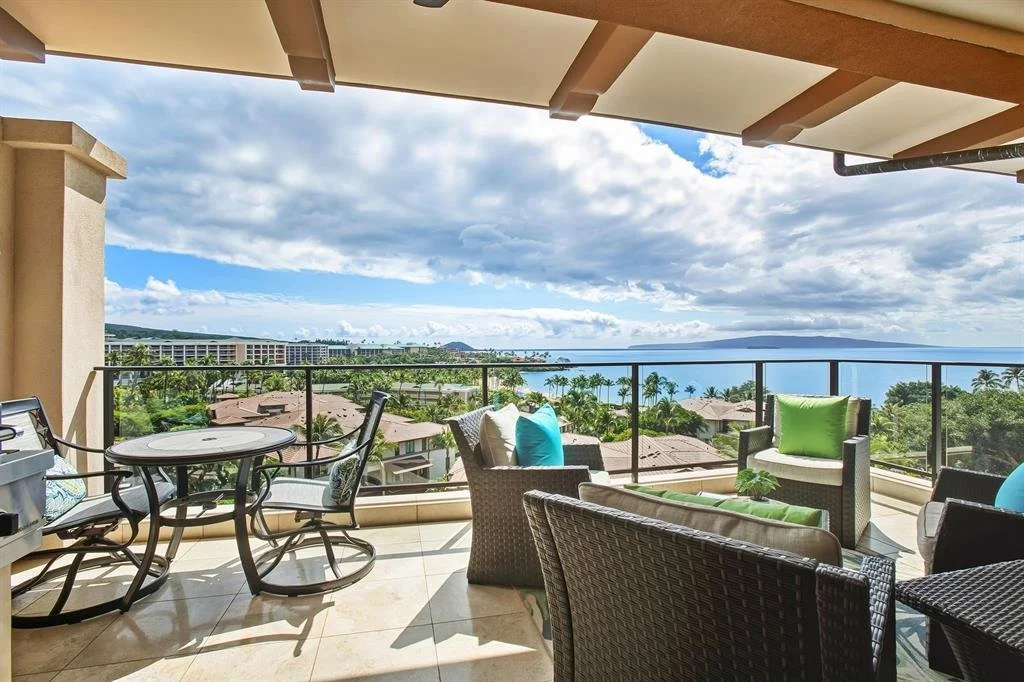 Wailea Beach Villas PH-511 luxury penthouse in Wailea, Maui with ocean views and private terrace