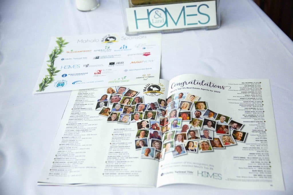 Maui Top 3 Percent Realtors 2022