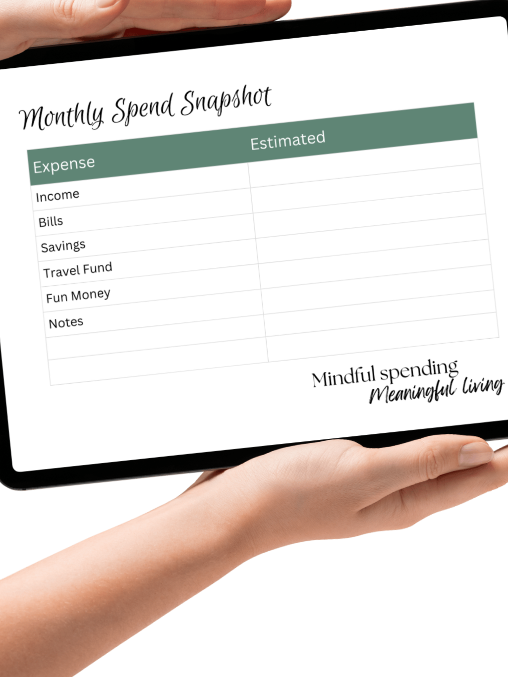 Digital Download Budget Planner Bundle | Monthly, Vacation, Project (Printable)
