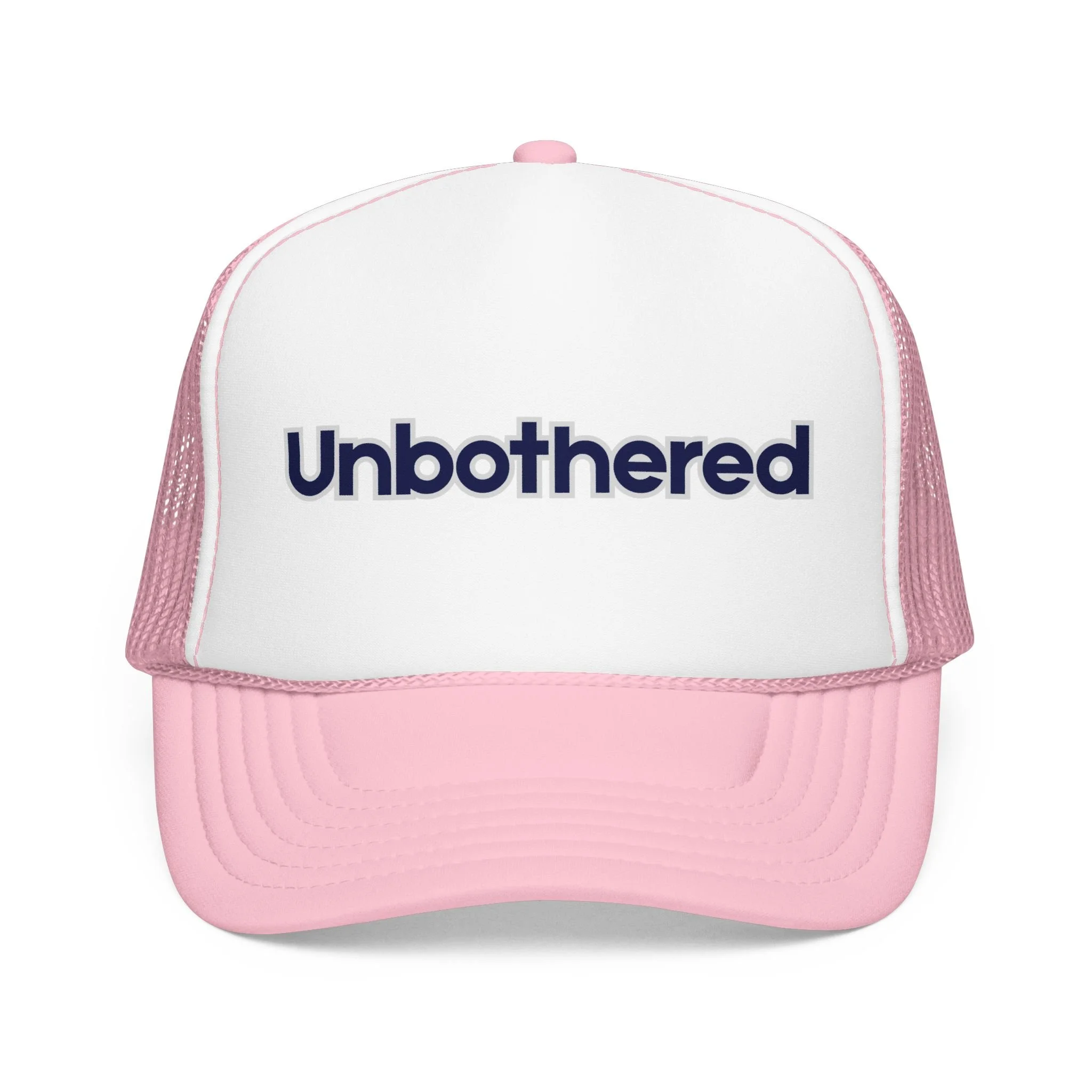 Unbothered Trucker Hat | Positive Affirmation Foam Cap