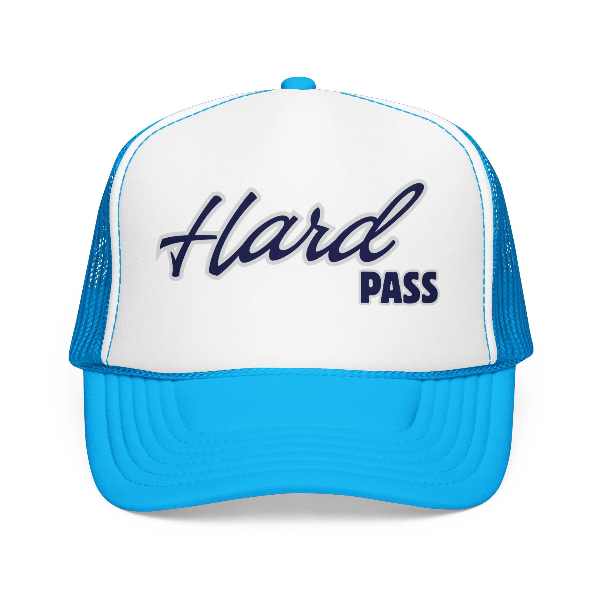 Hard Pass Trucker Hat | Positive Affirmation Foam Cap