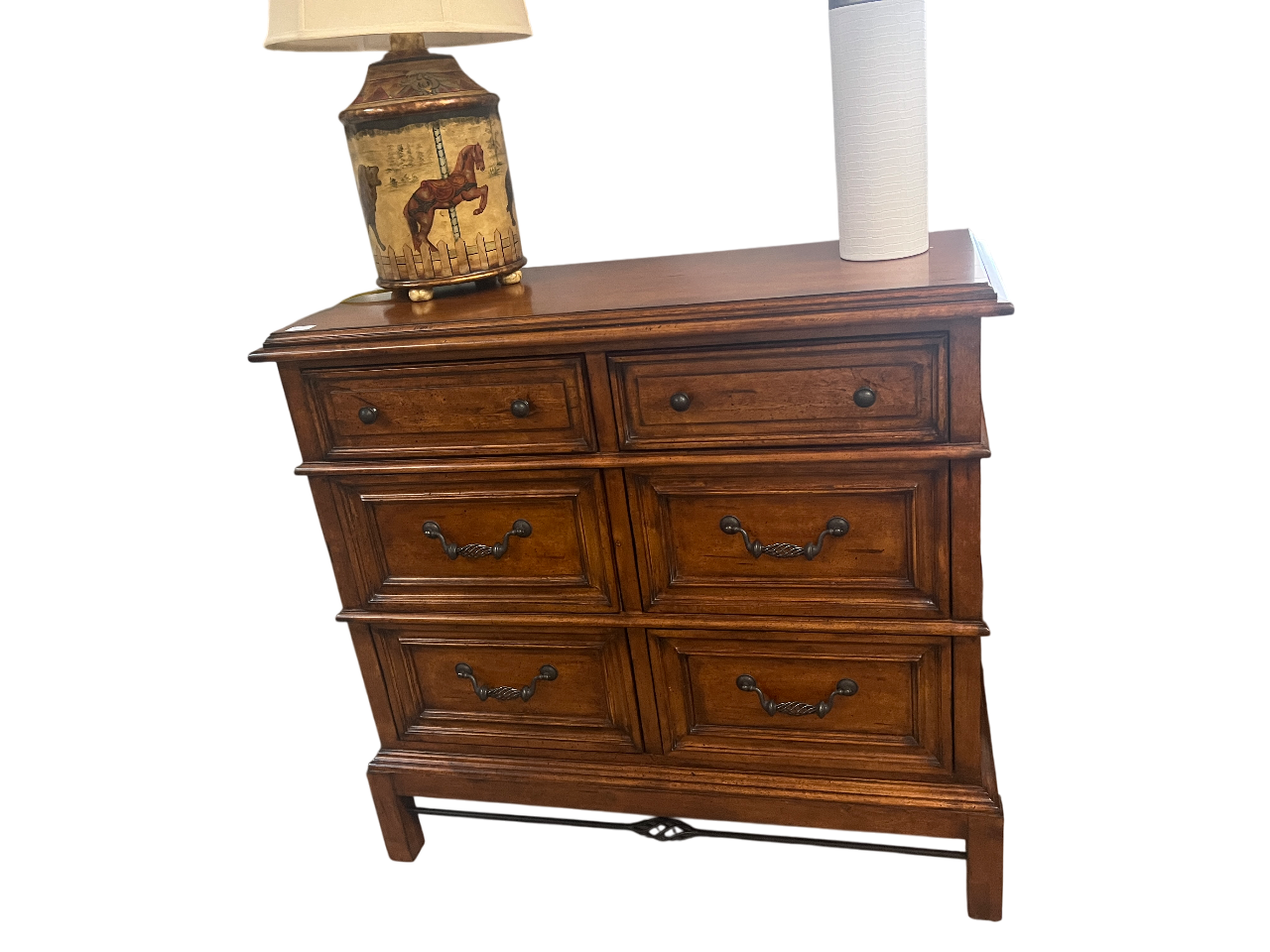 Stanley Dark Wood Chest – Classic Solid Wood Storage Dresser - 13340-5