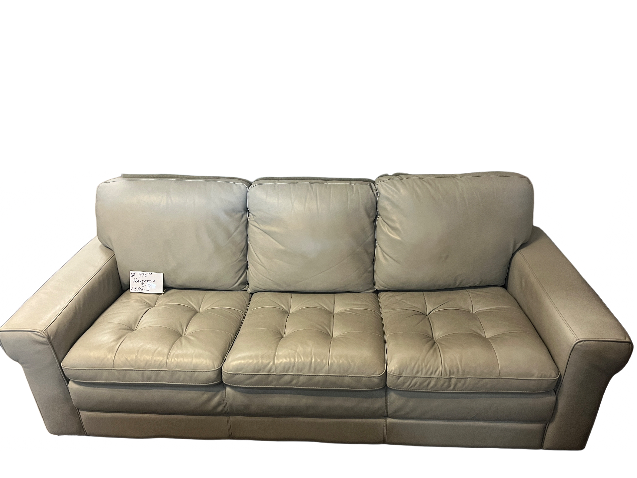 Havertys Genuine leather sofa - 13416-2