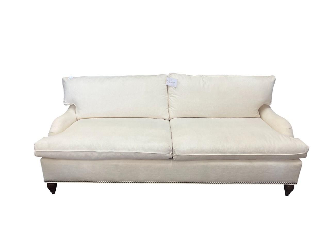 Modern white Century sofa - 13204-19