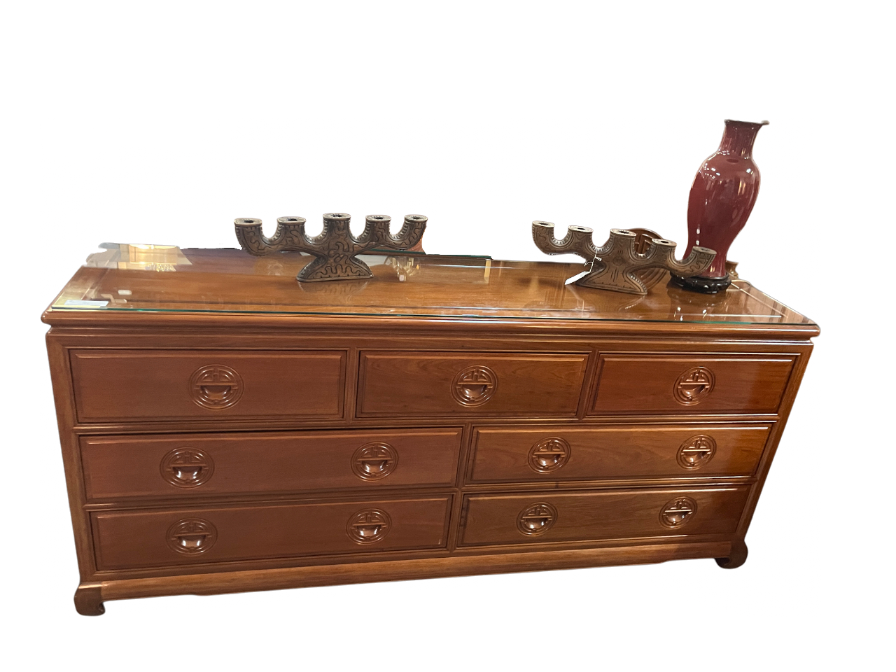 King Bedroom Set – HB,FB, Dresser, Mirror & Two Nightstands - 5602-11