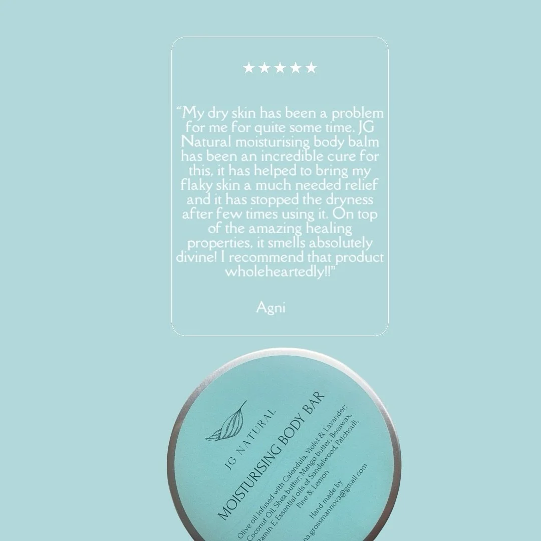 Our solid moisturising body bar is your skin&rsquo;s new best friend:
🌿 100% natural ingredients
💧 Deep hydration without greasiness
🧈 Rich in butters + oils your skin craves
🚫 No plastic. No water. No nasties.

Perfect for daily use&mdash;especi