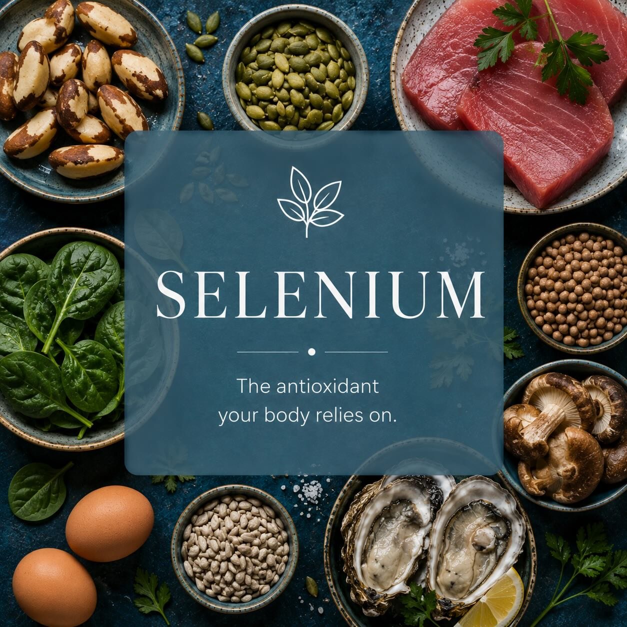Most people probably don&rsquo;t think about Selenium very often.

But this tiny trace mineral plays some pretty important roles in the body.

Selenium is essential for antioxidant protection, thyroid hormone metabolism, immune function and healthy c