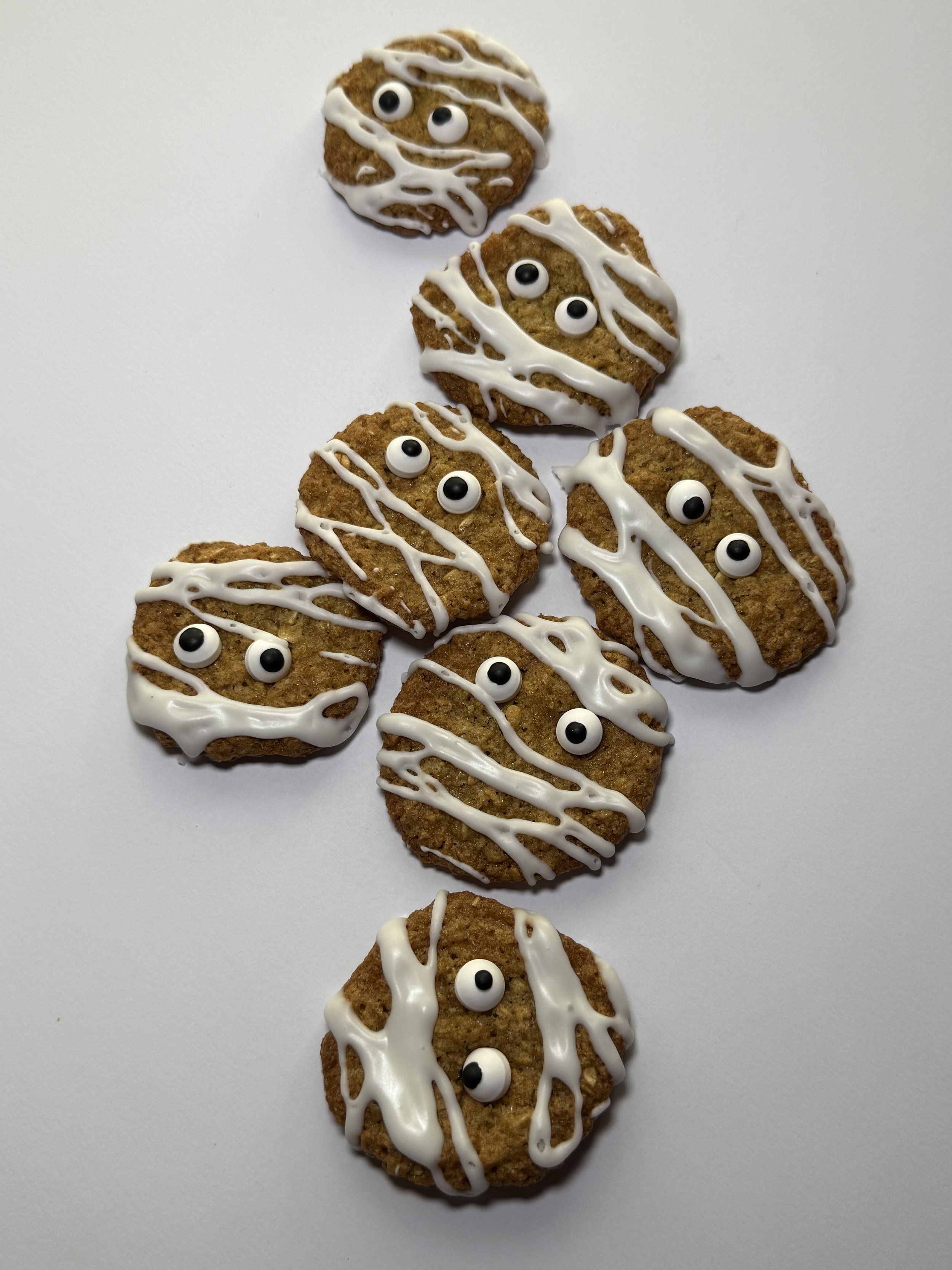 Mini Mummy Cookies