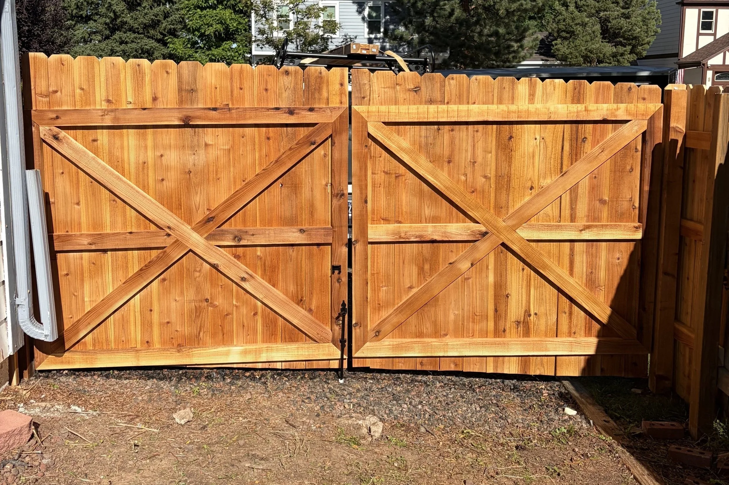 Side Yard Fence Install in Littleton, CO