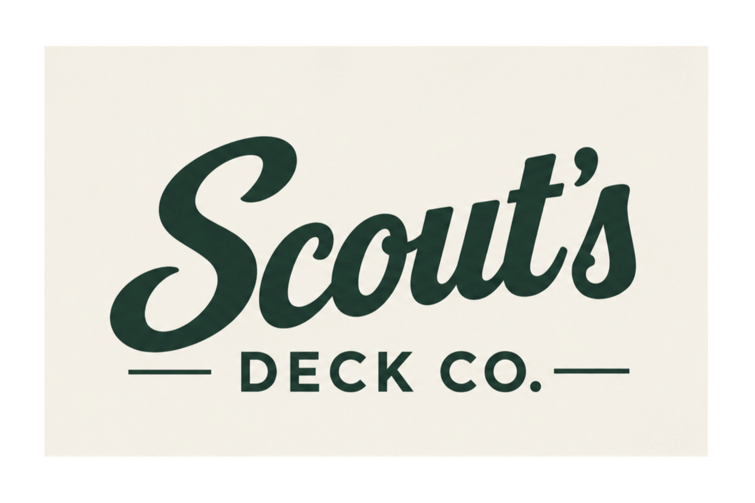 Scout's Deck Co.