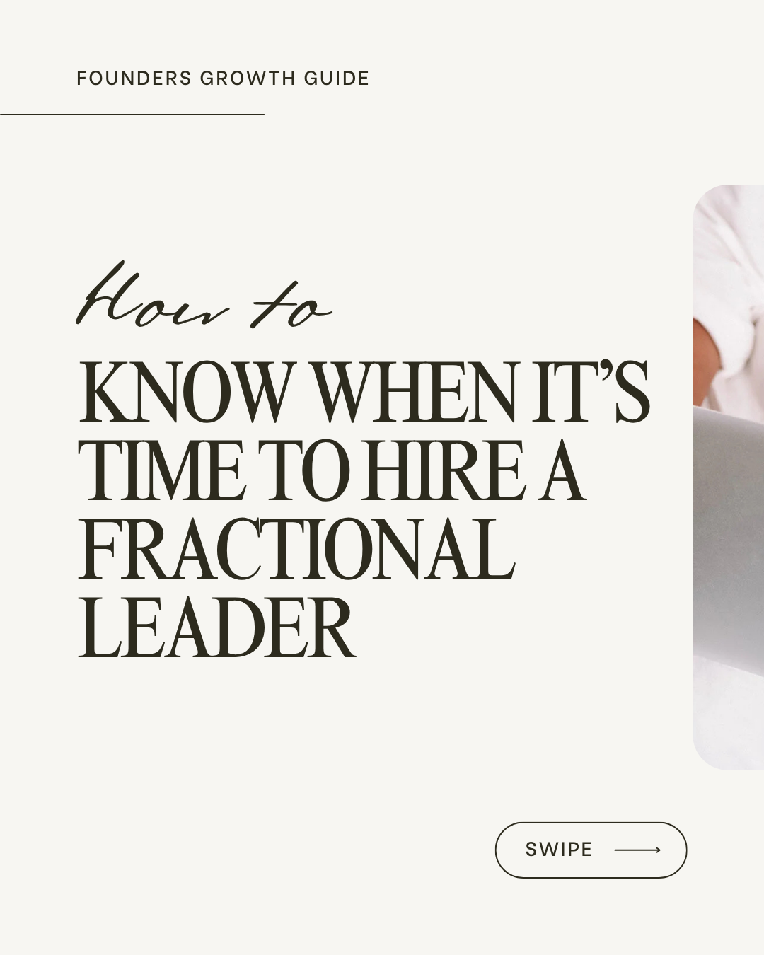 Plan + Pivot Collective - When to Go Fractional