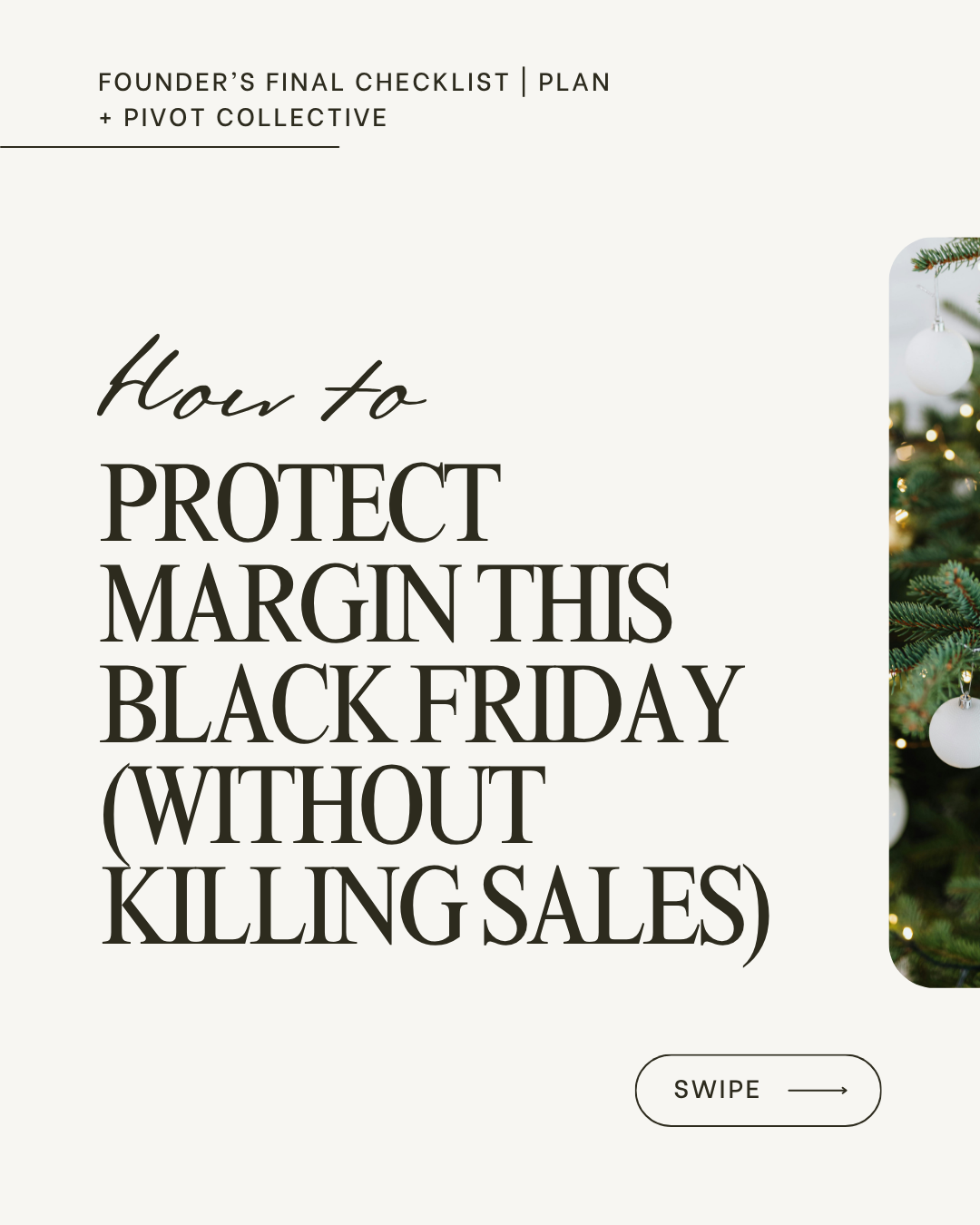 Plan + Pivot Collective - Before Black Friday