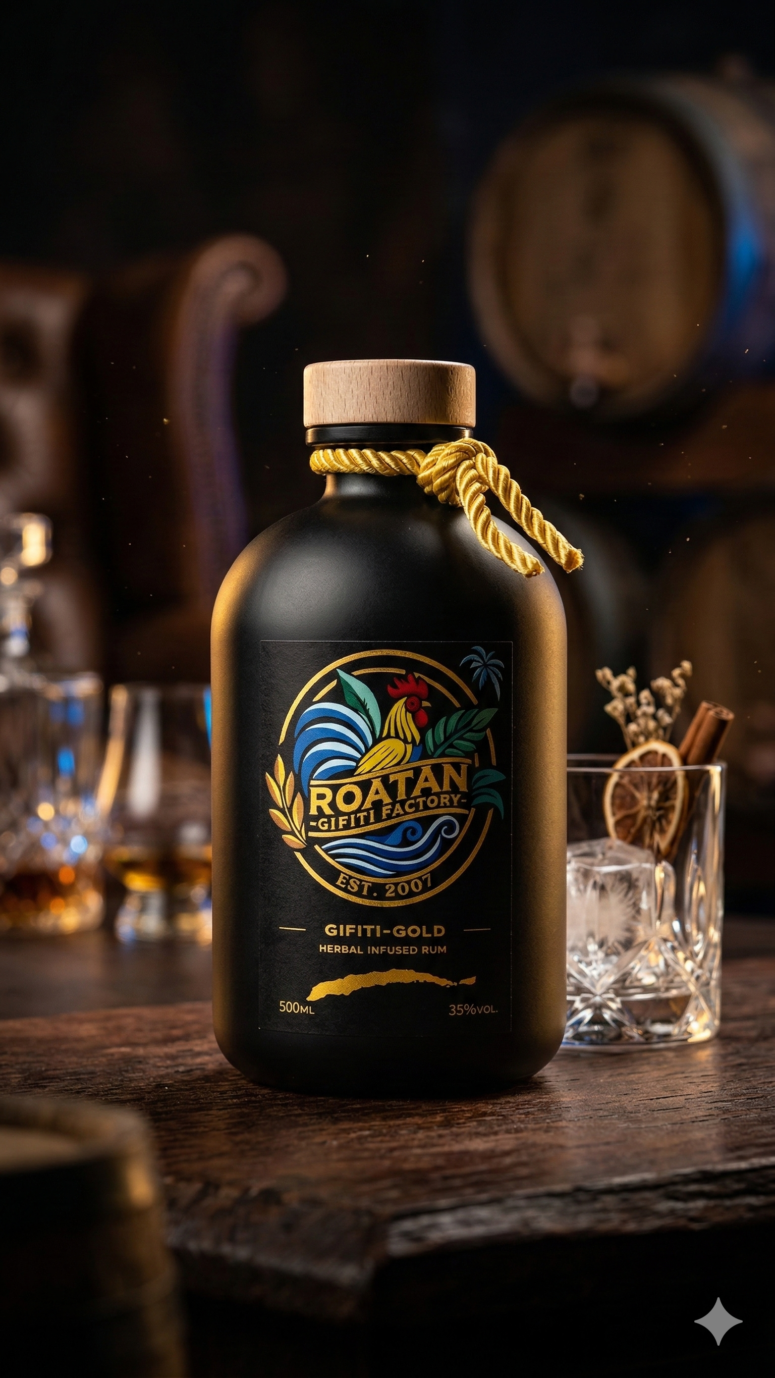 Gifiti-Gold – Traditional Herbal Elixir from Roatán, Honduras