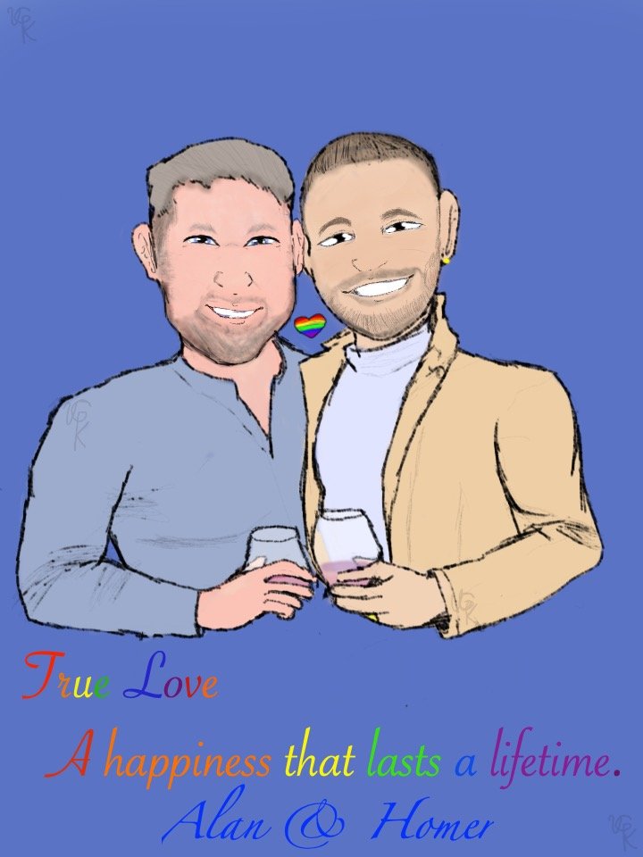 Couple Portrait_01 | Commission | Digital Media | June 2021