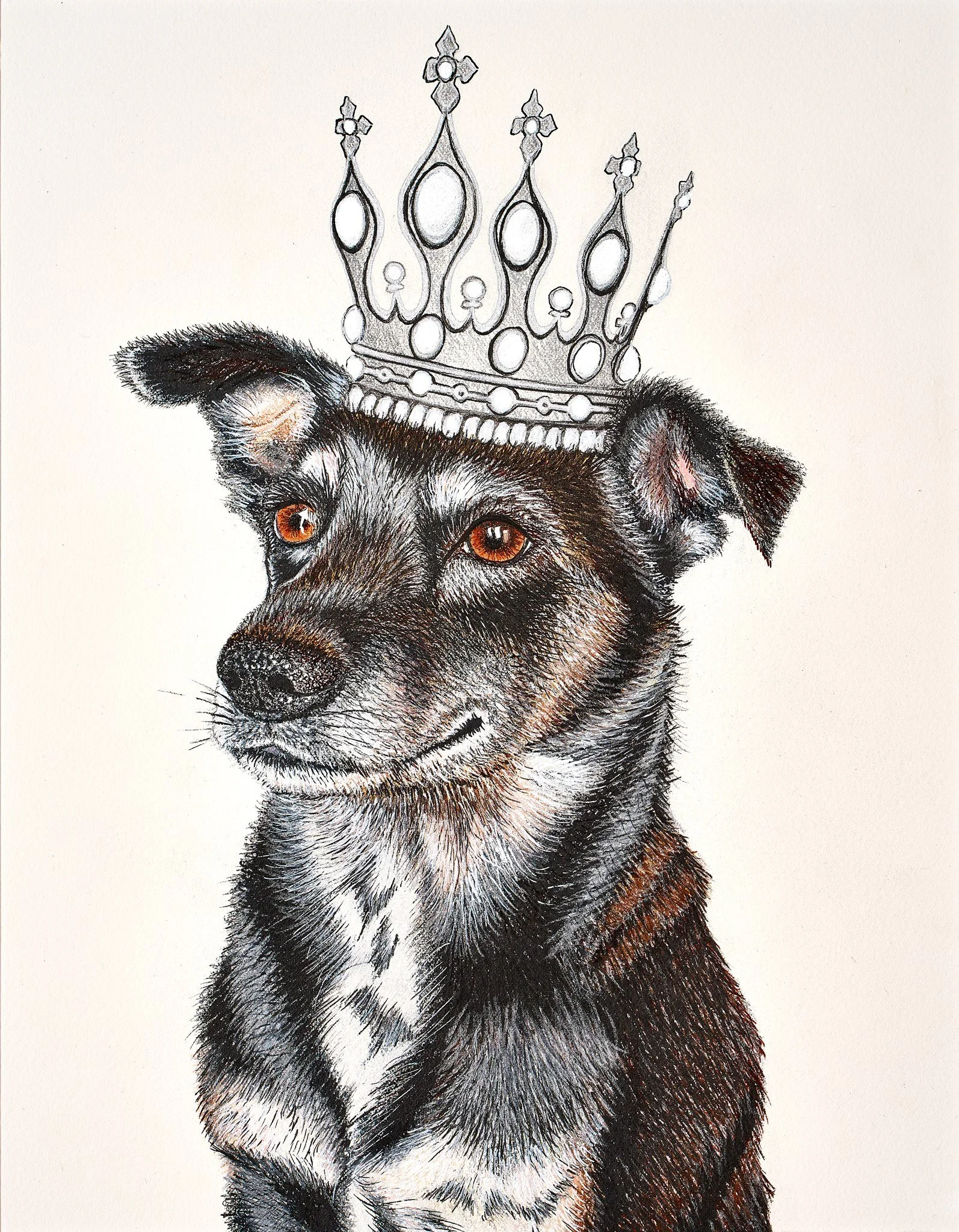 Princess Norah.  10.5" x 13.5"