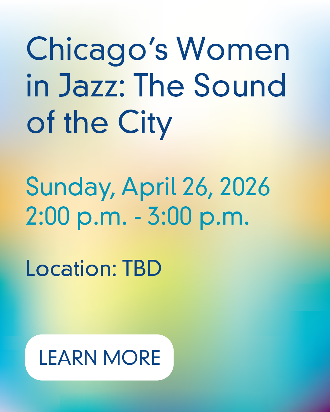 Chicago’s Women in Jazz: The Sound of the City