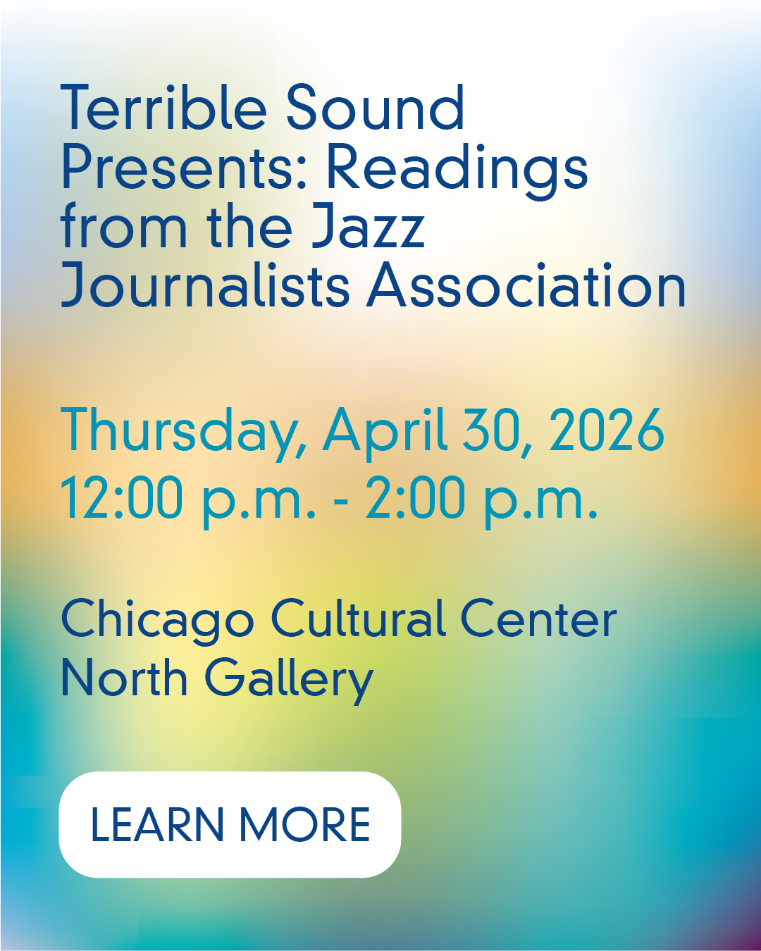 Terrible Sound Presents: Readings from the Jazz Journalists Association