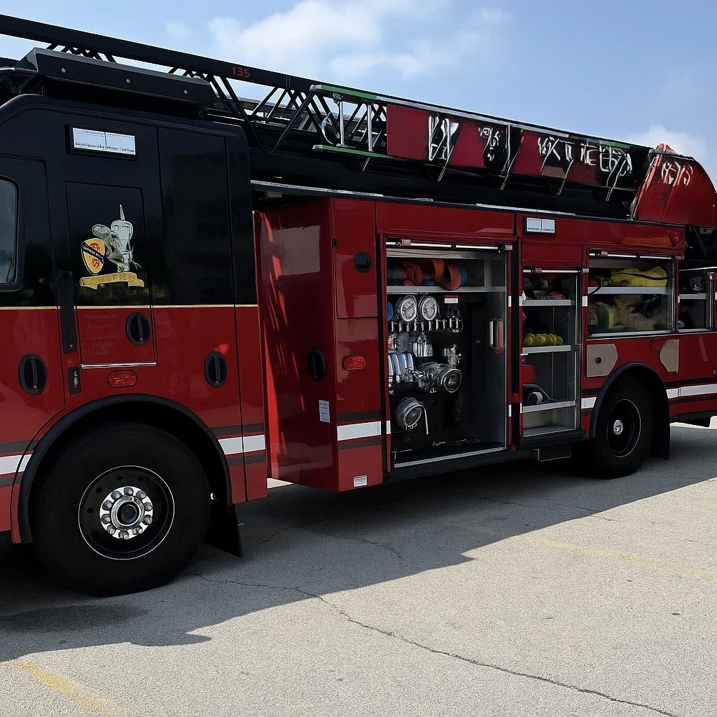 Frankfort Illinois fire truck representing local first responders and emergency services