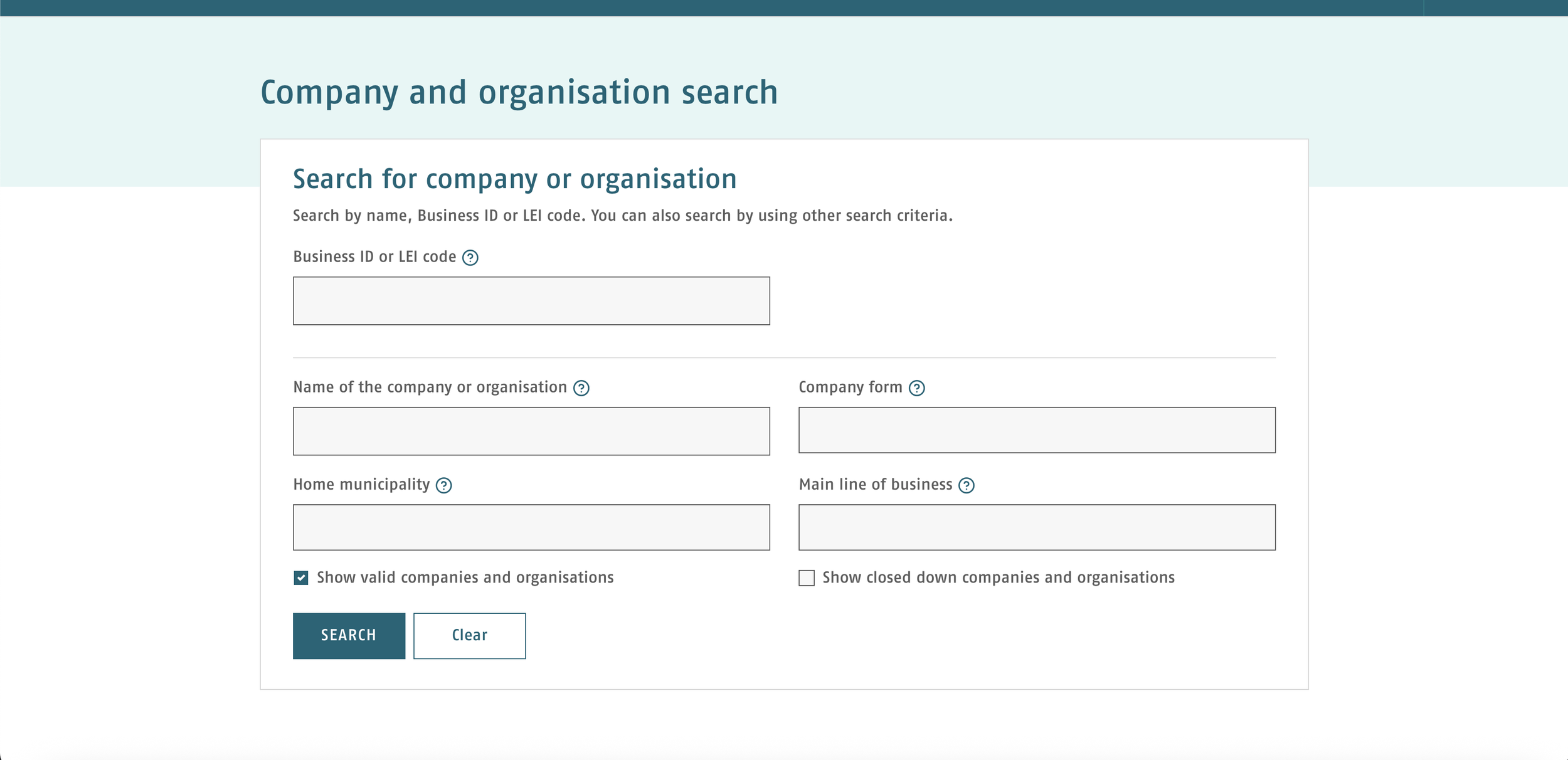 Searching the Business Information Service in 2026
