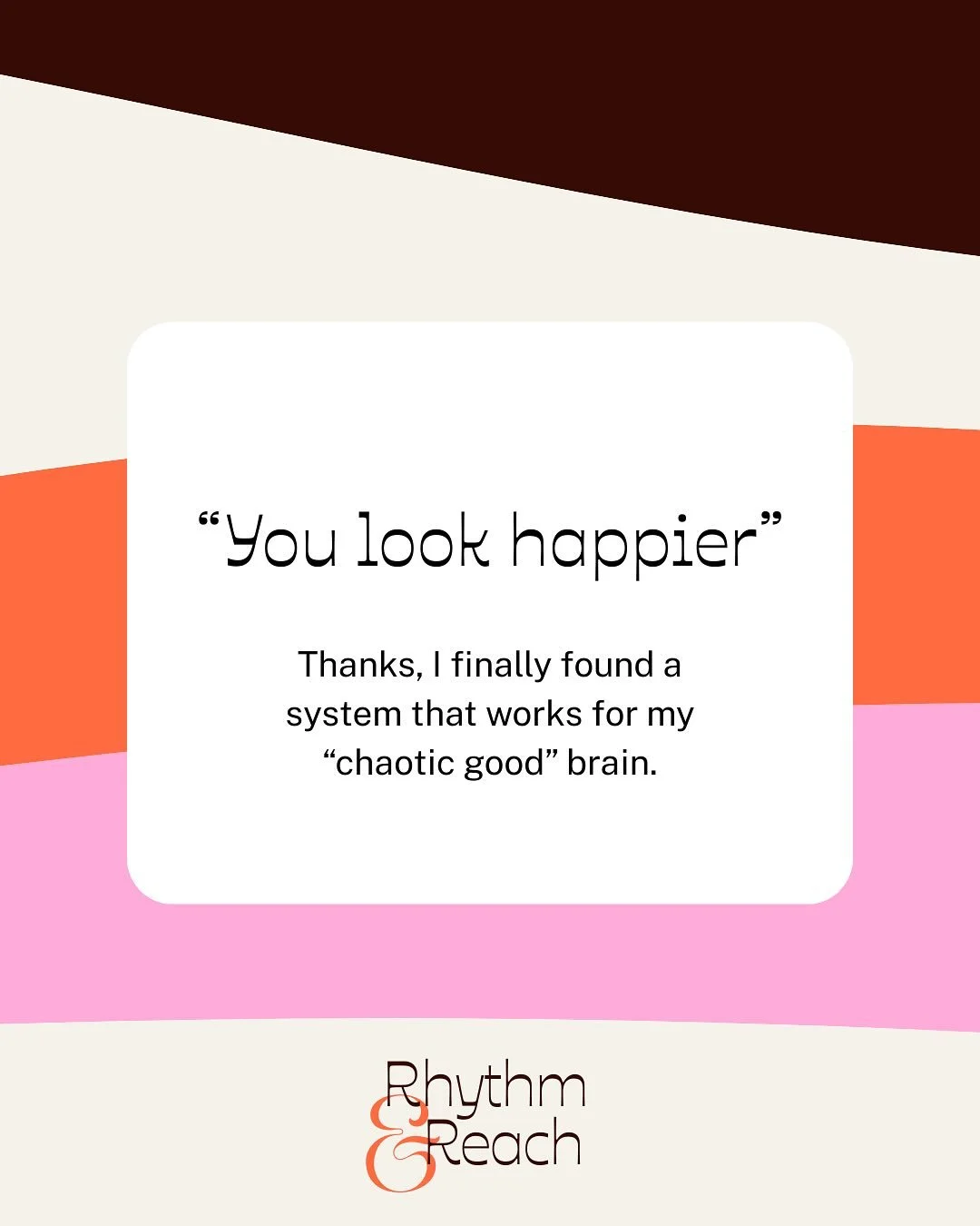 &ldquo;You look happier.&rdquo;
&ldquo;Thanks, I finally got my business sh*t together.&rdquo;

If you&rsquo;ve been juggling too many tabs, too many ideas, and zero systems, I got you.

Whether it&rsquo;s your messaging or your project management, I
